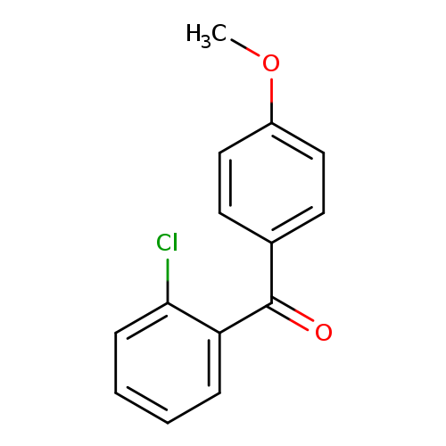 COc1ccc(cc1)C(=O)c1ccccc1Cl