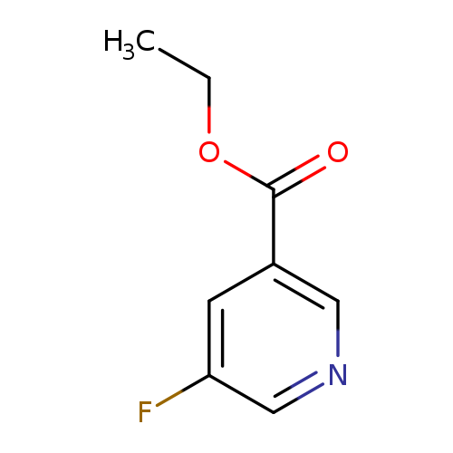 CCOC(=O)c1cncc(c1)F