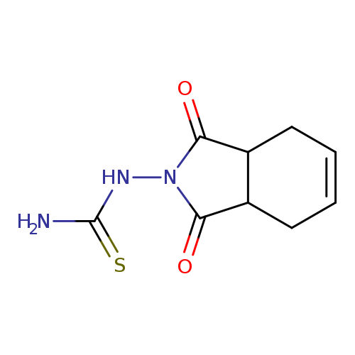 NC(=S)NN1C(=O)C2C(C1=O)CC=CC2