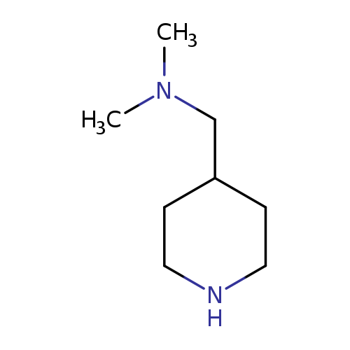 CN(CC1CCNCC1)C