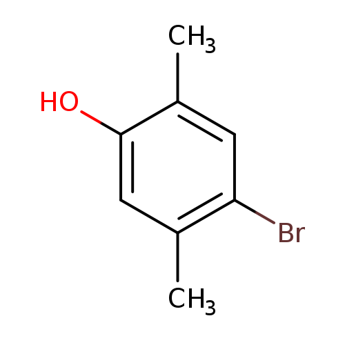 Cc1cc(Br)c(cc1O)C