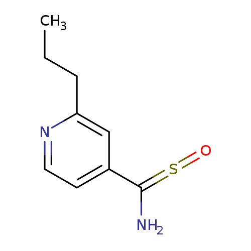 CCCc1nccc(c1)C(=S=O)N