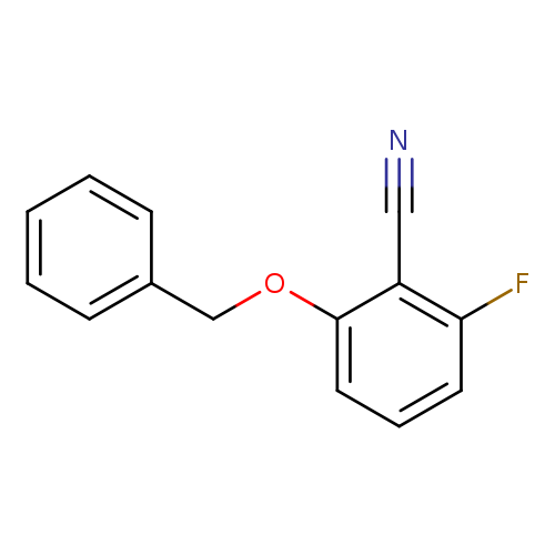 N#Cc1c(cccc1F)OCc1ccccc1
