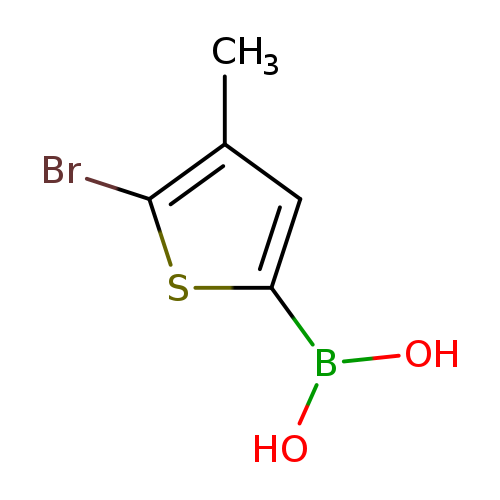 OB(c1cc(c(s1)Br)C)O