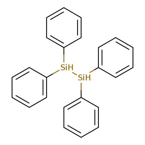 c1ccc(cc1)[SiH]([SiH](c1ccccc1)c1ccccc1)c1ccccc1