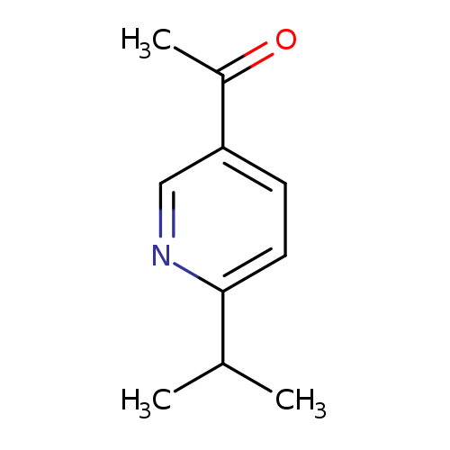 CC(c1ccc(cn1)C(=O)C)C