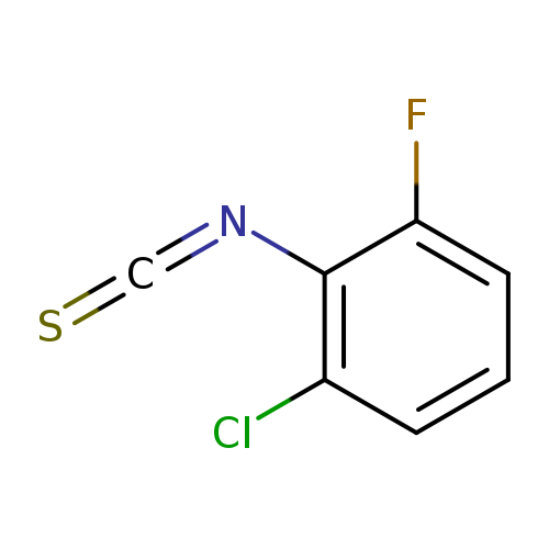 S=C=Nc1c(F)cccc1Cl