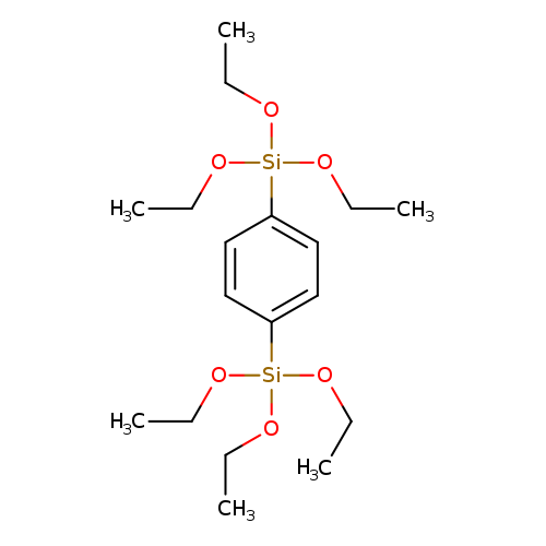 CCO[Si](c1ccc(cc1)[Si](OCC)(OCC)OCC)(OCC)OCC