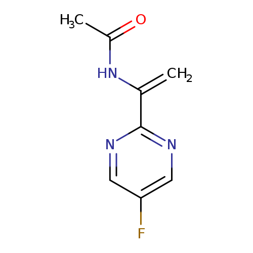C=C(c1ncc(cn1)F)NC(=O)C