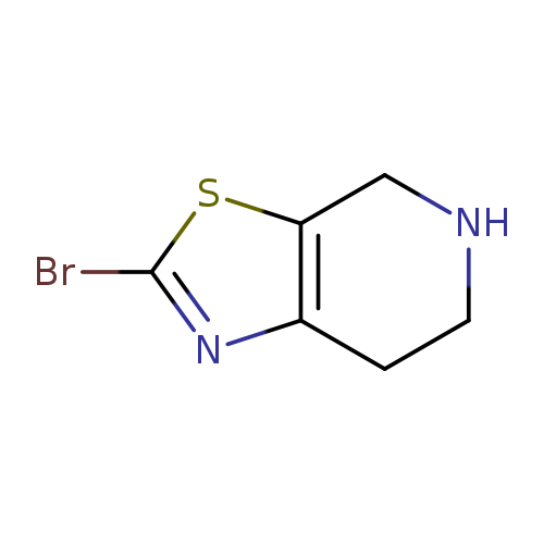 Brc1nc2c(s1)CNCC2