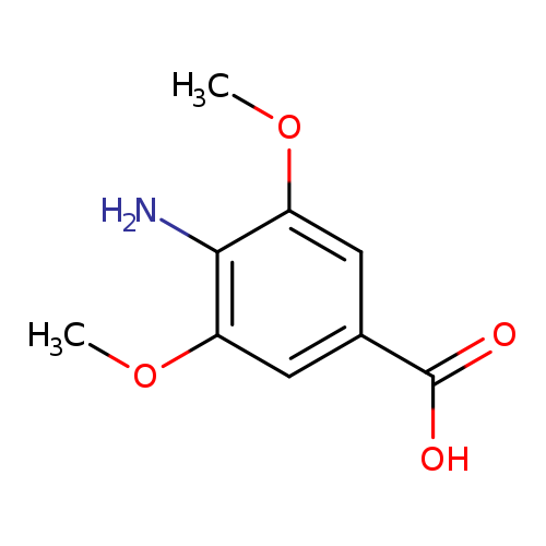 COc1cc(cc(c1N)OC)C(=O)O