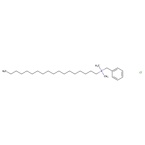 CCCCCCCCCCCCCCCCCC[N+](Cc1ccccc1)(C)C.[Cl-]