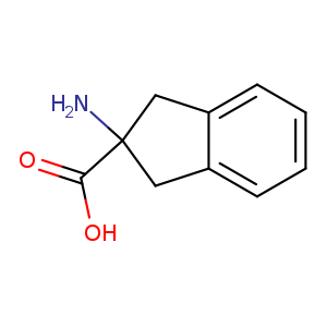 OC(=O)C1(N)Cc2c(C1)cccc2