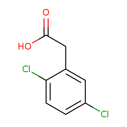 OC(=O)Cc1cc(Cl)ccc1Cl