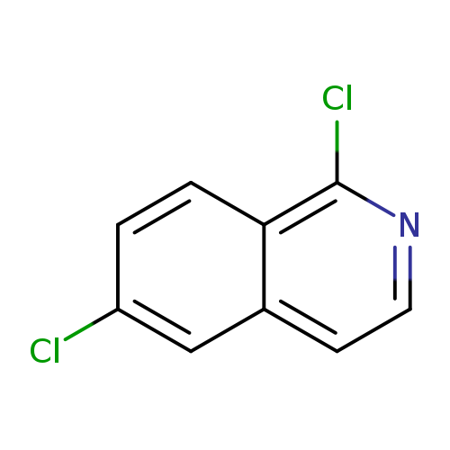 Clc1ccc2c(c1)ccnc2Cl