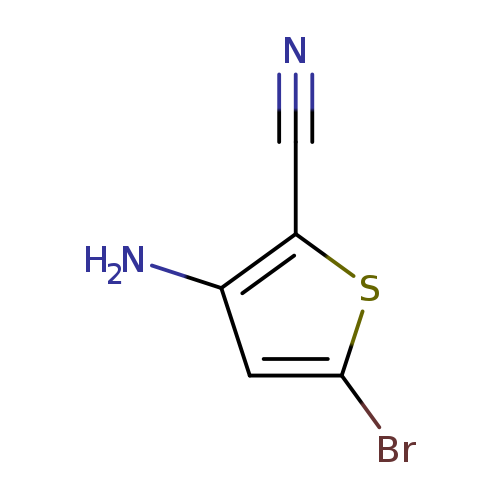 N#Cc1sc(cc1N)Br