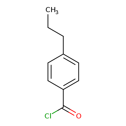 CCCc1ccc(cc1)C(=O)Cl