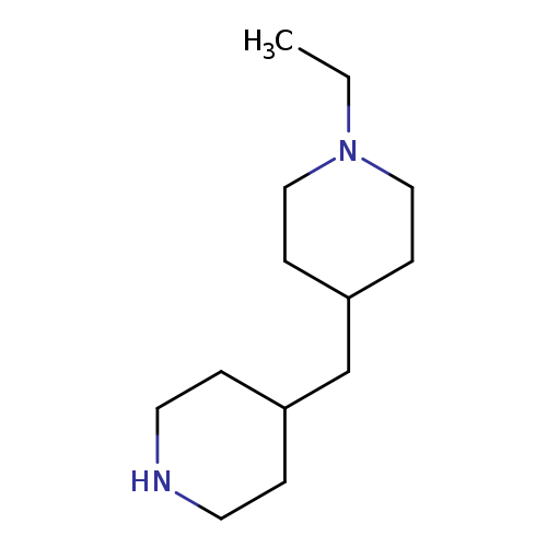 CCN1CCC(CC1)CC1CCNCC1