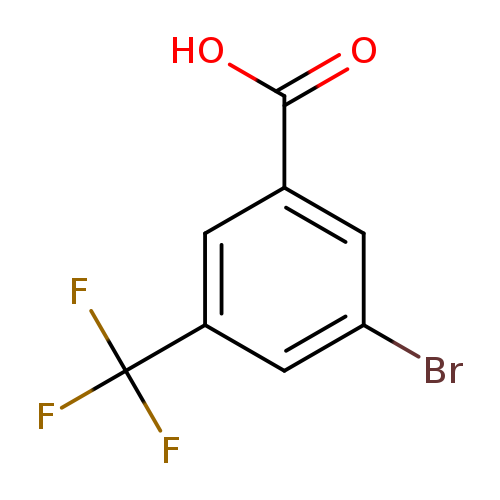 Brc1cc(cc(c1)C(F)(F)F)C(=O)O