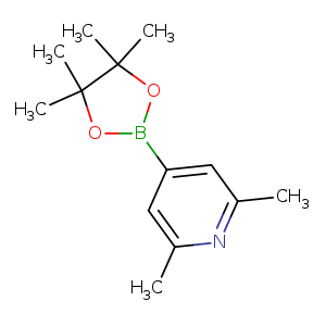 Cc1cc(cc(n1)C)B1OC(C(O1)(C)C)(C)C