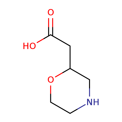 OC(=O)CC1CNCCO1