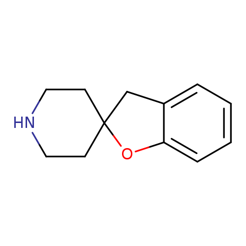 N1CCC2(CC1)Cc1c(O2)cccc1