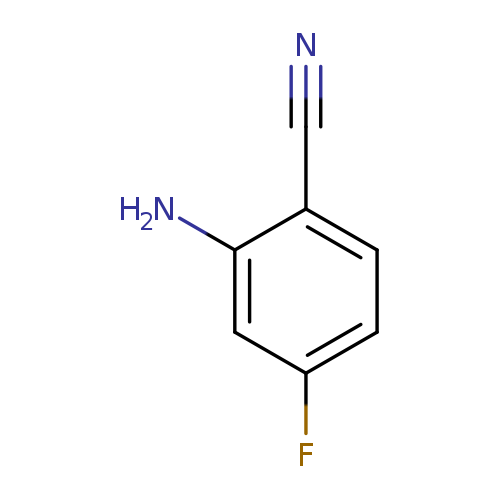 N#Cc1ccc(cc1N)F