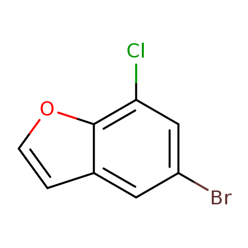 Brc1cc(Cl)c2c(c1)cco2