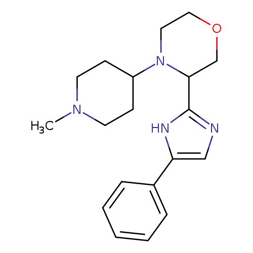 CN1CCC(CC1)N1CCOCC1c1ncc([nH]1)c1ccccc1