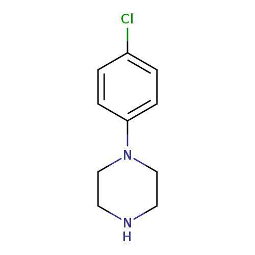 Clc1ccc(cc1)N1CCNCC1