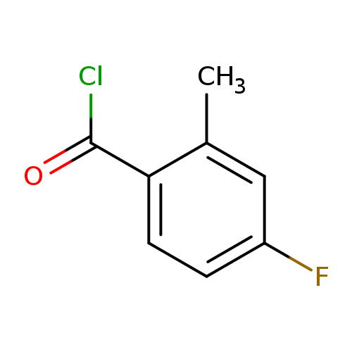 Fc1ccc(c(c1)C)C(=O)Cl