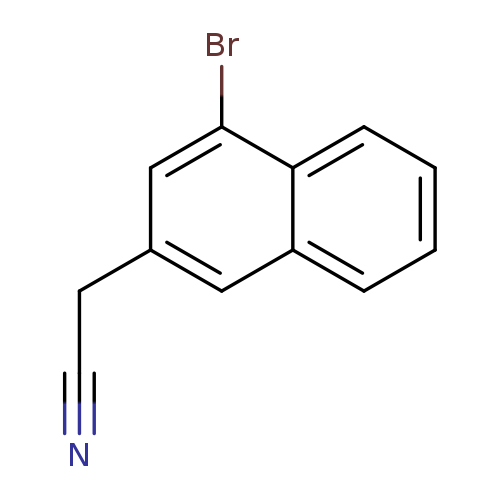 N#CCc1cc(Br)c2c(c1)cccc2