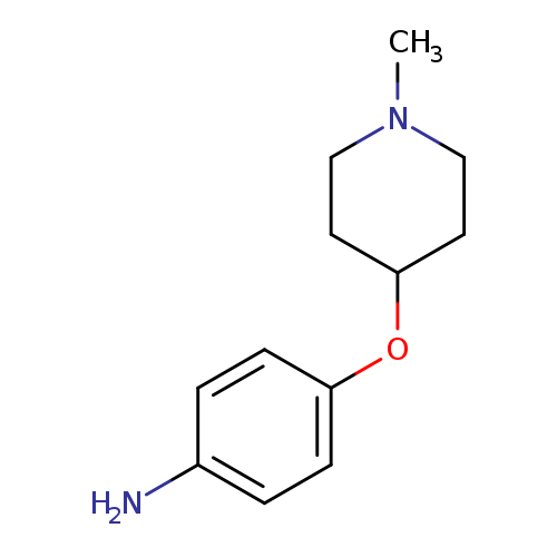CN1CCC(CC1)Oc1ccc(cc1)N