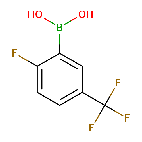 OB(c1cc(ccc1F)C(F)(F)F)O