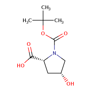 O[C@H]1CN([C@H](C1)C(=O)O)C(=O)OC(C)(C)C