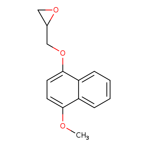 COc1ccc(c2c1cccc2)OCC1CO1