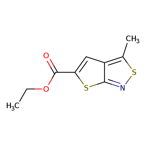 CCOC(=O)c1sc2c(c1)c(sn2)C