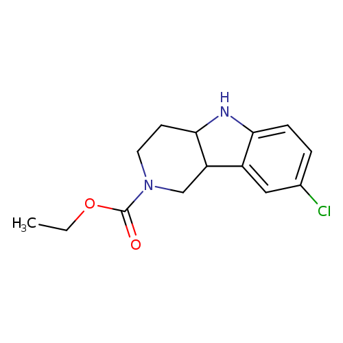 CCOC(=O)N1CC2C(CC1)Nc1c2cc(Cl)cc1