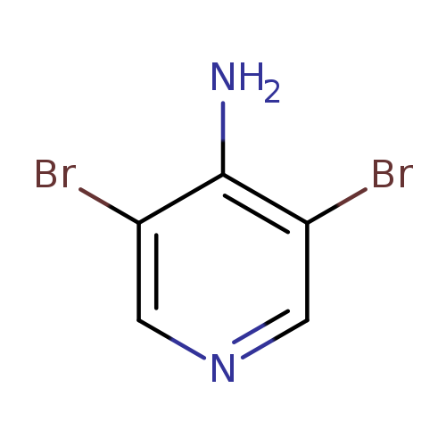 Brc1cncc(c1N)Br