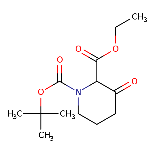 CCOC(=O)C1C(=O)CCCN1C(=O)OC(C)(C)C
