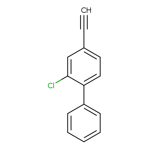 C#Cc1ccc(c(c1)Cl)c1ccccc1