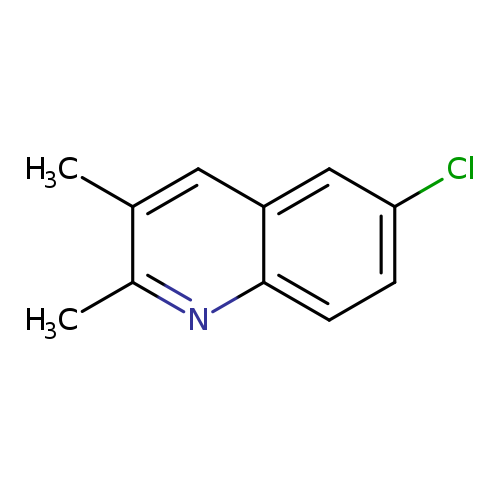 Clc1ccc2c(c1)cc(c(n2)C)C