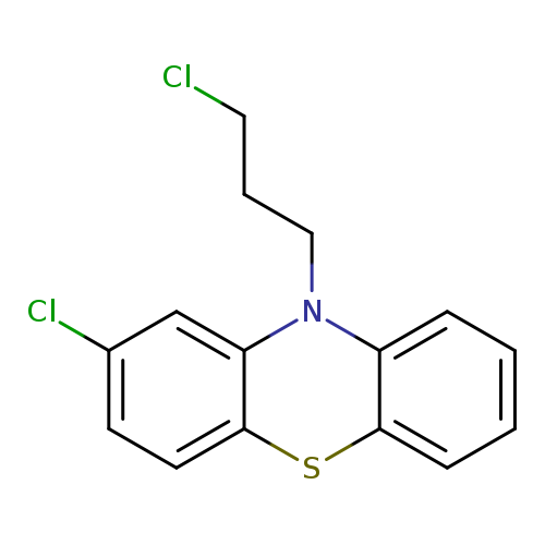 ClCCCN1c2ccccc2Sc2c1cc(Cl)cc2