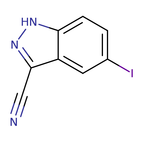 Ic1cc2c(n[nH]c2cc1)C#N