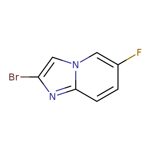 Fc1ccc2n(c1)cc(n2)Br