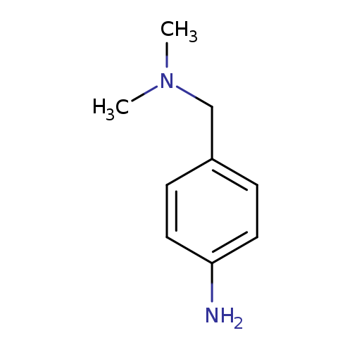 CN(Cc1ccc(cc1)N)C