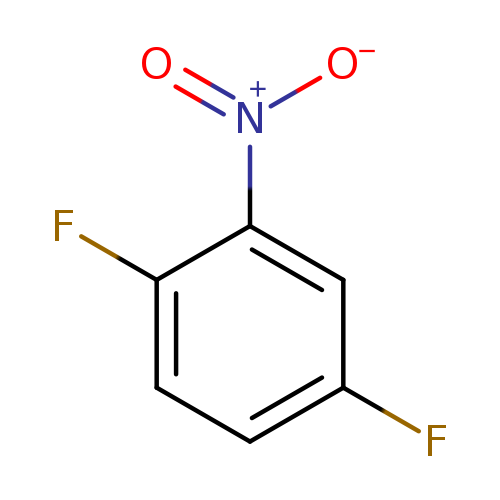 Fc1ccc(c(c1)[N+](=O)[O-])F