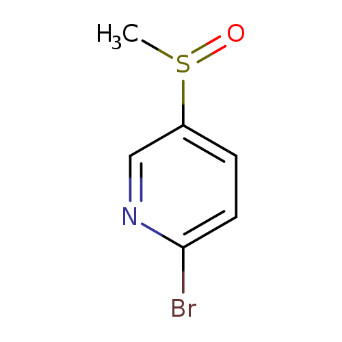 Brc1ccc(cn1)S(=O)C