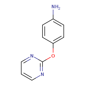 Nc1ccc(cc1)Oc1ncccn1