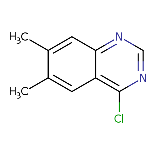 Cc1cc2c(cc1C)ncnc2Cl